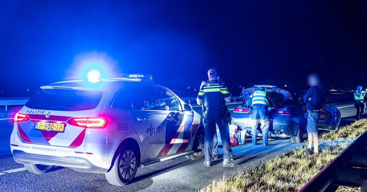 Gestolen auto onderschept bij Joure: man (34) uit Almere aangehouden