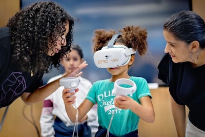 Virtual reality snorkelen bij zwembad de Zuidplas in Moordrecht