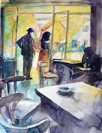 Galerie GrenzBlickAtelier sluit tentoonstelling af met gesprek in Bocholt-Suderwick