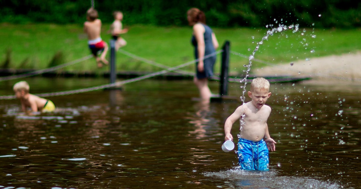 Negatief zwemadvies voor waterspeeltuin Delftse Hout