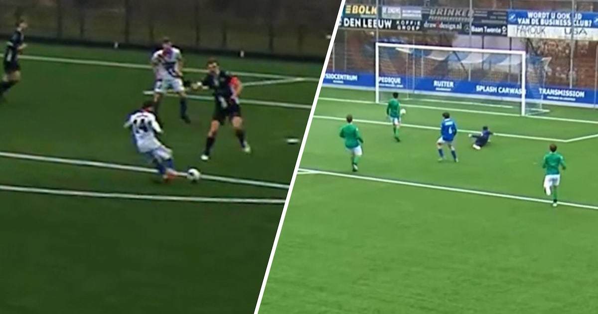 Heerlijk doelpunt van Jorben de Lange gekozen tot Moment van de Week