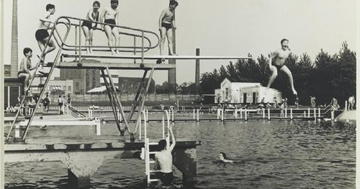 Een duik in de Bergse geschiedenis: 5 x hier ging je vroeger zwemmen