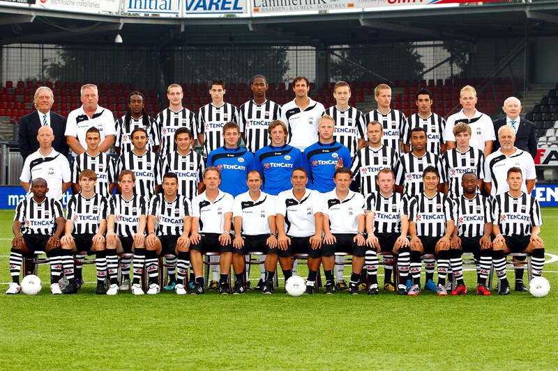 Herman Tiesselink was een van de jongste debutanten voor Heracles, zijn ...