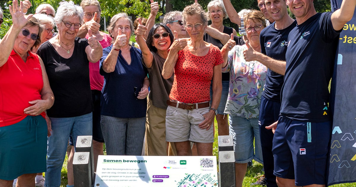 Nieuwe beweeggroep geopend in Workum, kick-off-moment met inwoners, partners en begeleiders
