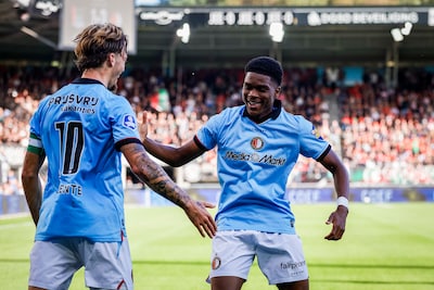 Jerayno Schaken schrijft fraai Feyenoord-record op zijn naam en treedt in voetsporen vader