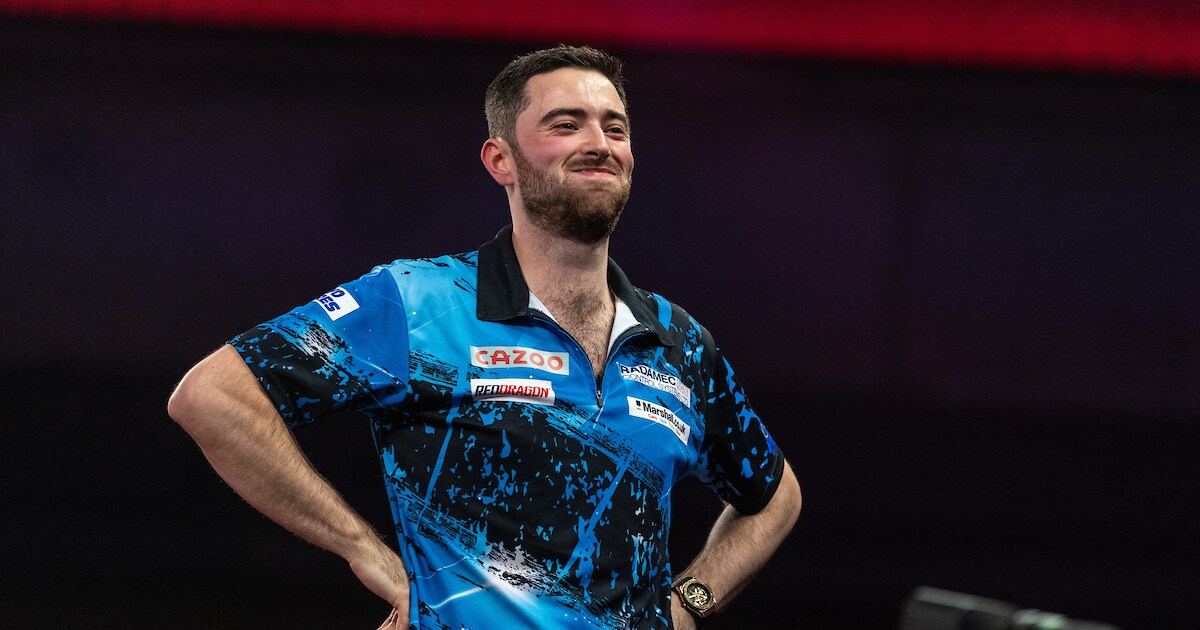 Luke Humphries laat in finale Grand Slam weinig heel van Rob Cross en ...