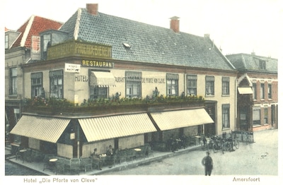 Reizigers hadden in Amersfoort een rijke keuze aan statige hotels