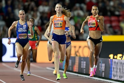 Femke Broeders-Bol grijpt naast cheque van 150.000 dollar: Nederlandse eindigt als derde op 800 meter