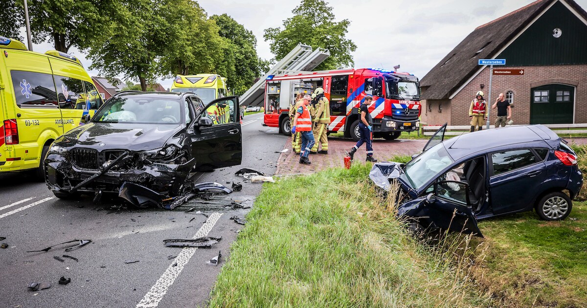 Ongeval met letsel op Nieuw-Amsterdamseweg in Schoonebeek