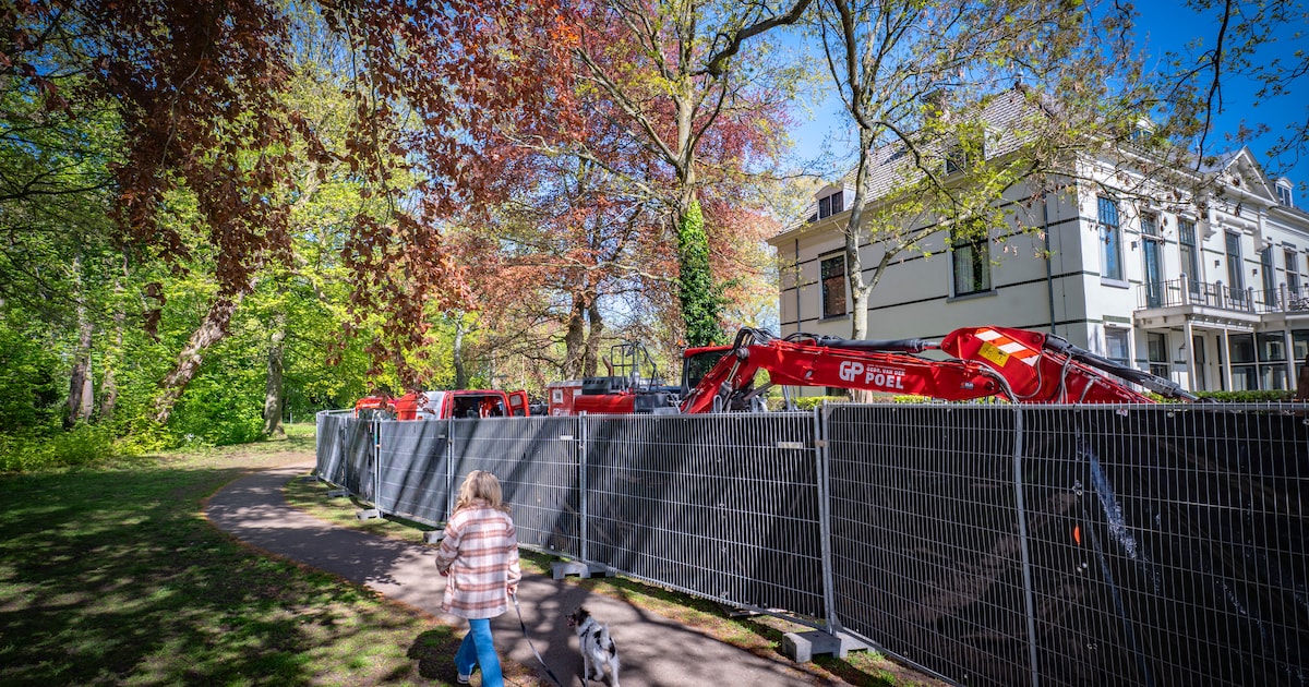 Buurt maakt zich zorgen om graafmachines in park dat op Unesco-lijst staat