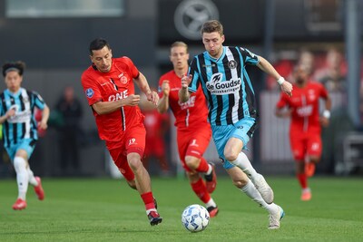 Sparta houdt na overtuigende zege op Almere City zicht op play-offs om Europees voetbal