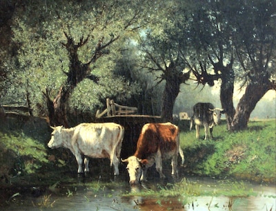 Museum Veluwezoom toont werk van koeienschilder Van Ingen in Doorwerth