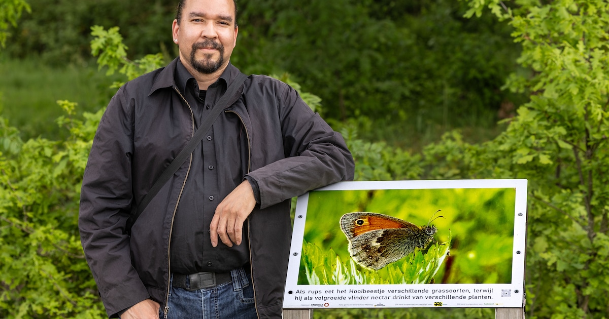 Emilio maakt Raalte bewust van belang vlinders: ‘Alles blijft niet vanzelf rondfladderen’