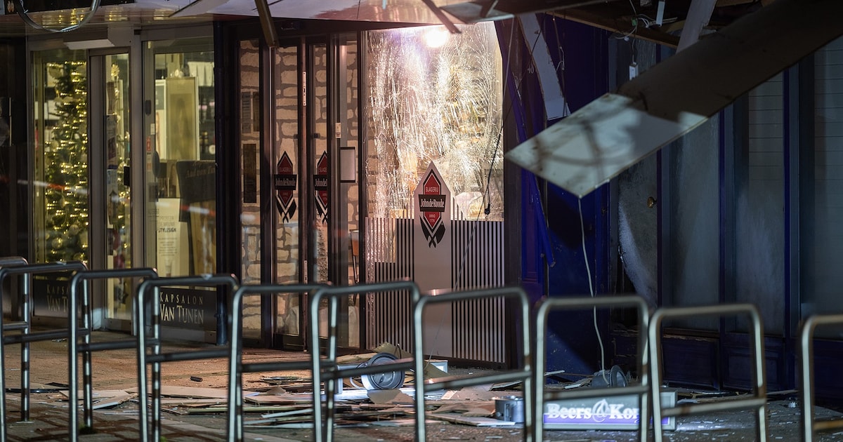 Explosie bij juwelier in Heemskerk richt flinke schade aan