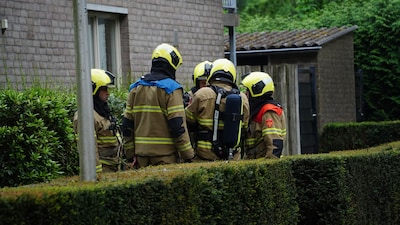 Brandweer onderzoekt gaslucht bij onbewoonde woningen in Oss