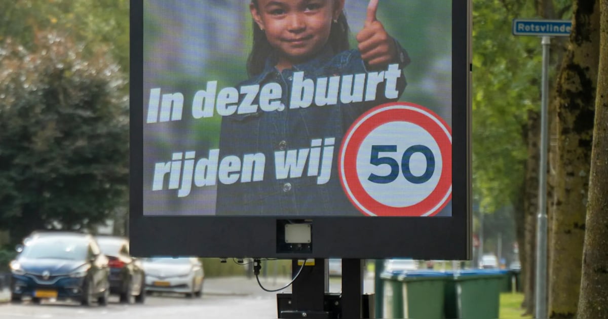Nieuwe verkeerscampagne in Herten wijst op gevaar van te hard rijden in woonwijken