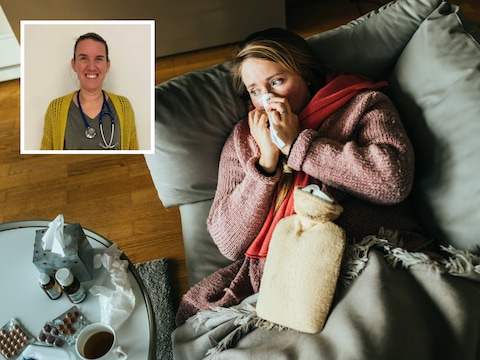 Momenteel hebben er veel mensen griep of zijn ze verkouden / inzet: Marjolein Schot (41) is huisarts bij huisartsen- en opleidingspraktijk d’n Iemhof in Oss.