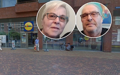 Bezoek aan Lidl eindigt bijna in drama op de rolband, Fons (76) en Jeanne (74) beleven hachelijk avo