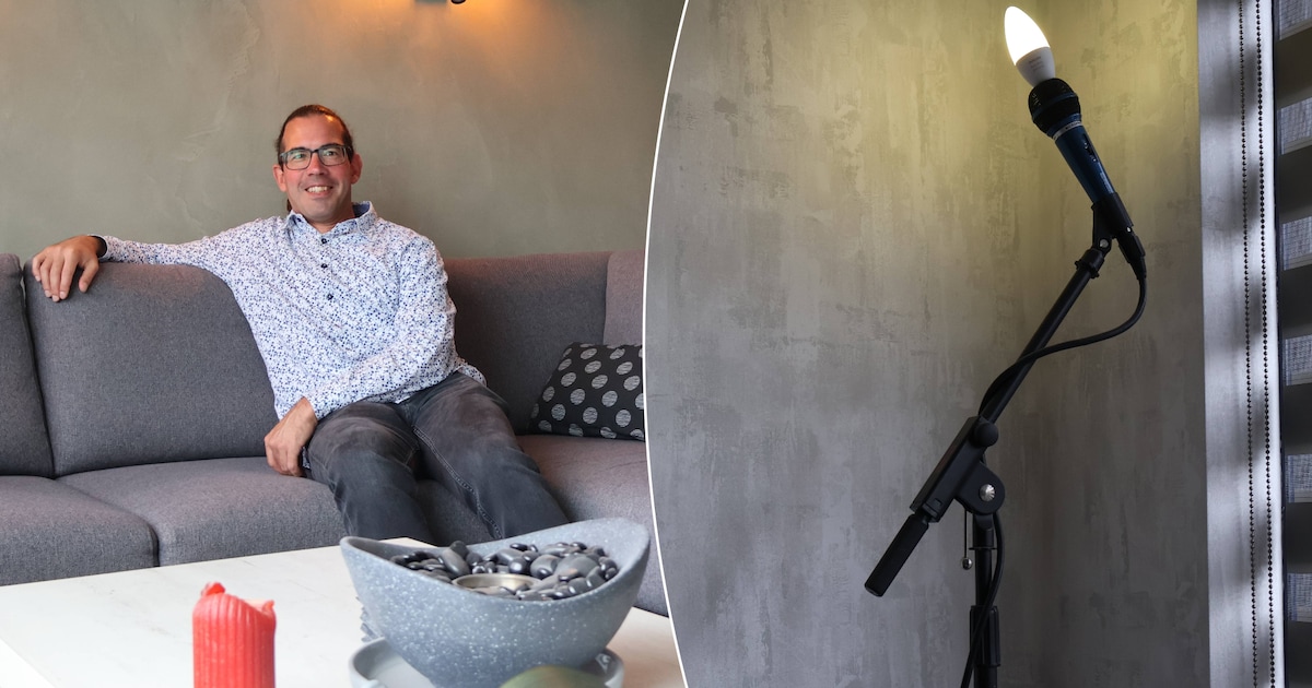 Het appartement van Robbert-Jan is van alle technische gemakken voorzien