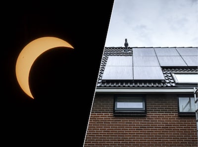 Stroomprijs verdubbelt door zonsverduistering, maar stroomnet houdt stand: ‘Zelfs andere landen geholpen’