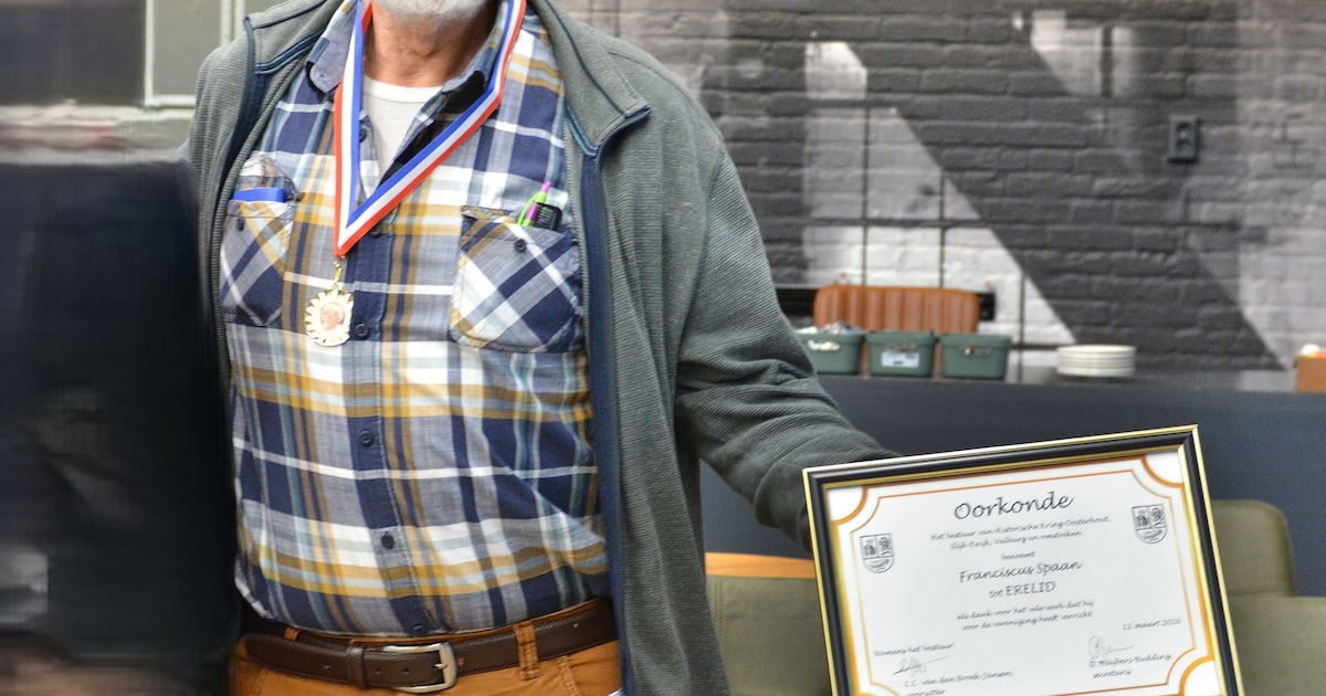 Frans Spaan benoemd tot erelid en bloemen voor inwoners van Bemmel
