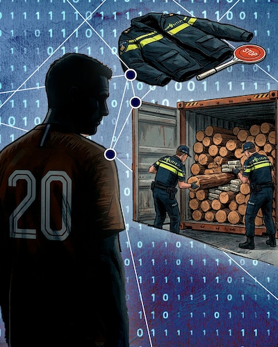 Voor 150 miljoen aan cocaïne, een oud-voetbalprof en een mislukte ripdeal met politieuniformen