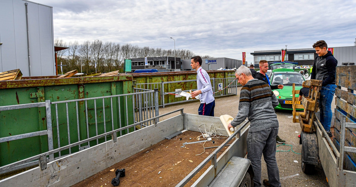 Milieustraat in Klundert sluit vier dagen voor werkzaamheden aan vloer