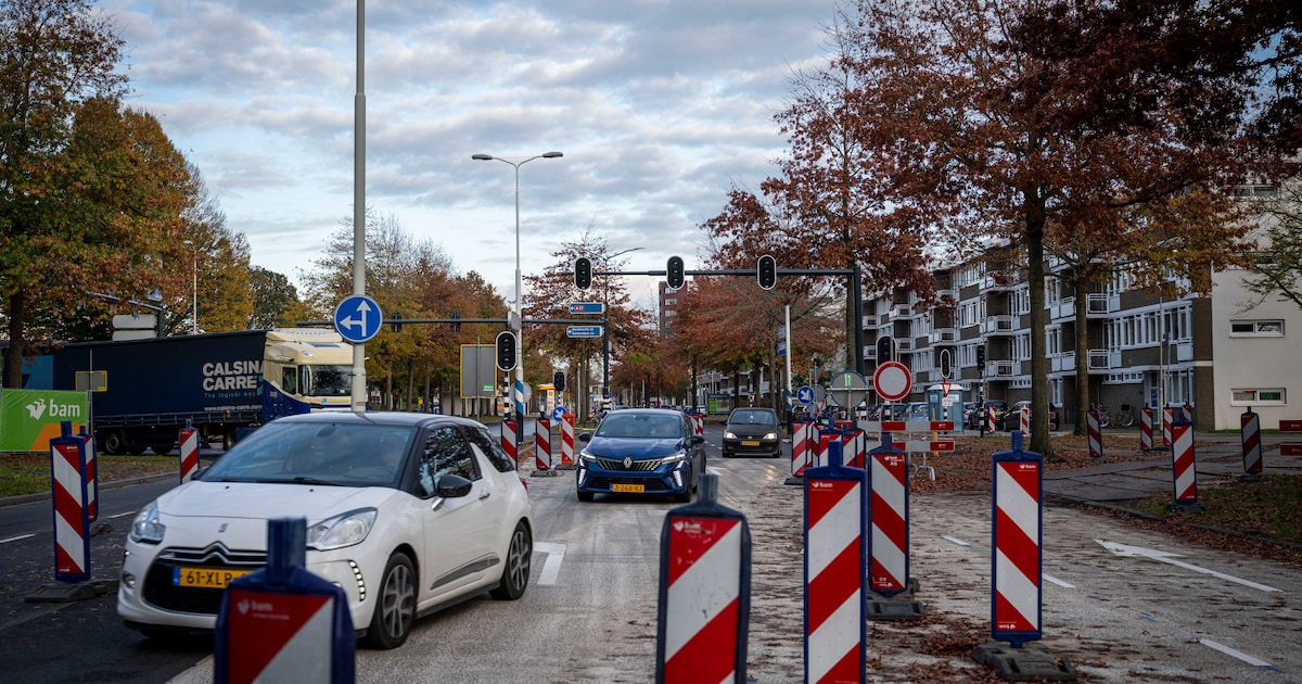 Burgemeester Freijterslaan in Roosendaal komende woensdag deels afgesloten