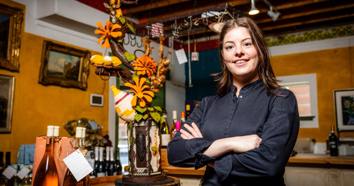 Chocoladekunstwerk van een meter levert Femke (29) titel beste patissier op: ‘Jaar aan bezig geweest