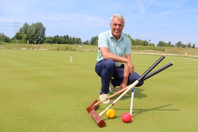 Onno biedt als primeur golf croquet op golfbaan: ‘Oud-Engelse oorsprong, maar hartstikke vernieuwend
