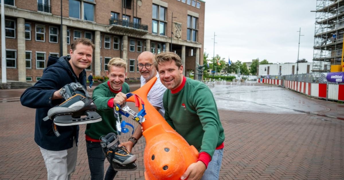 Trek de noren maar uit het vet: Hengelo krijgt weer een échte ijsbaan in het centrum