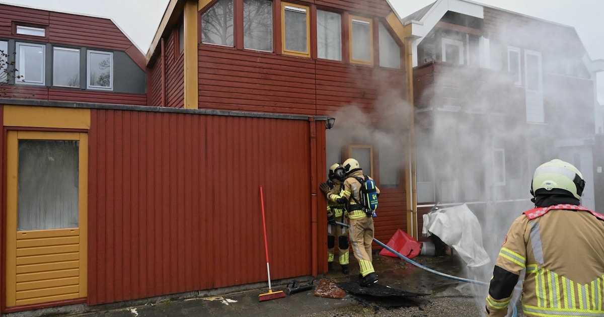 Woningbrand op Graaf Gerlachsingel in Nieuwegein