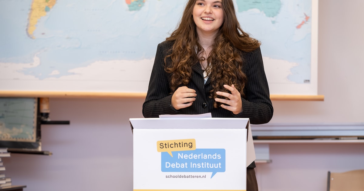 Finale NK Debatteren op Gymnasium Camphusianum in Gorinchem