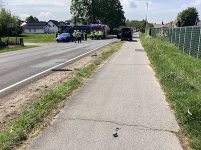 Duitse vrouw (50) zwaargewond na een botsing met een Nederlandse man (72)