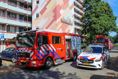 Brandweer opgeroepen voor flatbrand, maar treft waterlekkage aan