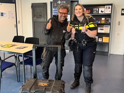 Meesterglasblazer Marco dacht alles kwijt te zijn na diefstal uit busje, tot een telefoontje uit een