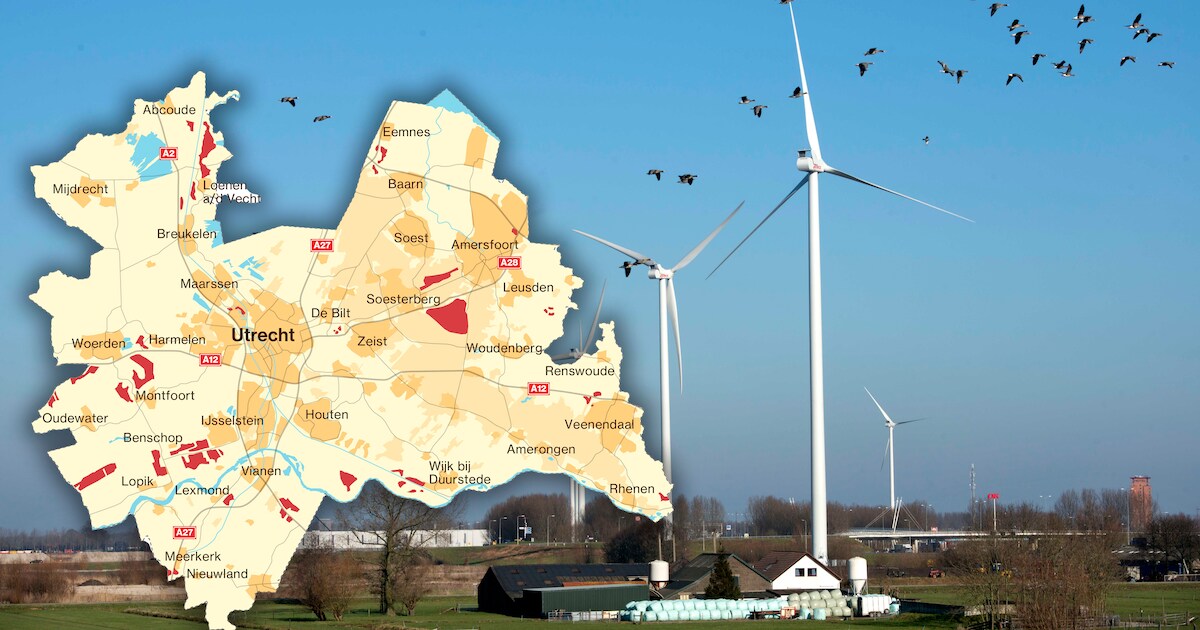Gemeentebestuur De Bilt wil graag windmolens langs de A28, maar gaan ze ...