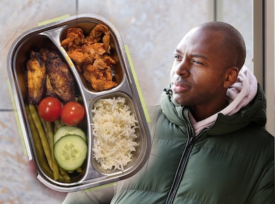 Geen boterham maar rijst, kippetjes en zalm: Steven Brunswijk krijgt felle reacties op schoollunch v