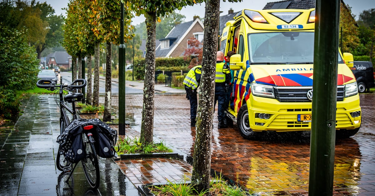Aanrijding tussen fietser en automobiliste in Oosterwolde