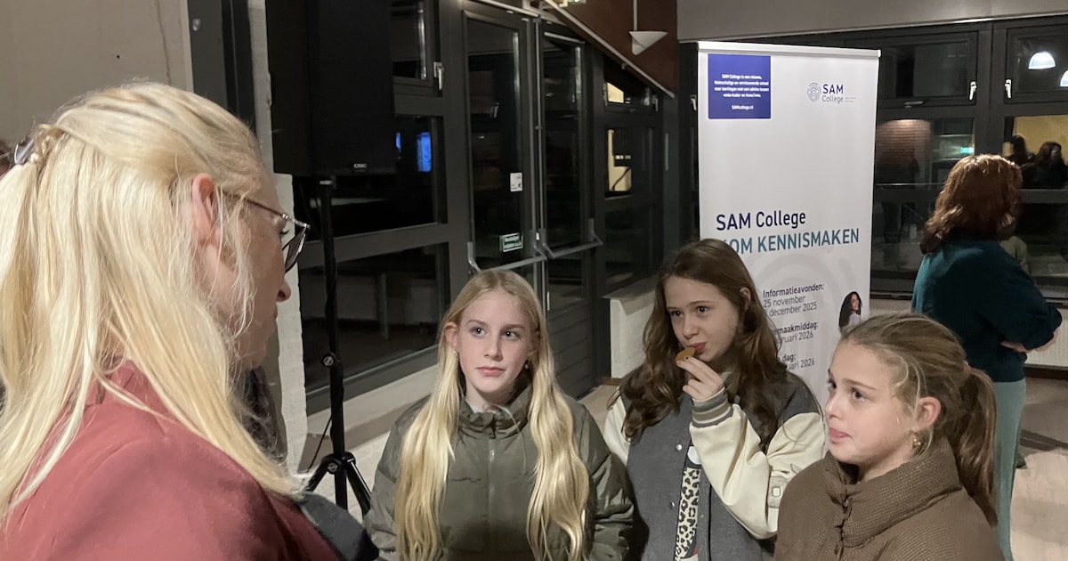 Stoelen tekort op eerste info-avond SAM College Heesch