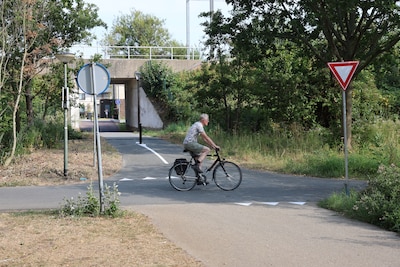 Fietsers kunnen weer veilig door tunnel bij Park Vijfsluizen