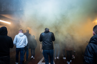 Wegen in Groningen zaterdag afgesloten door corteo van FC Groningen-supporters