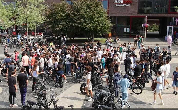 grote-oploop-rondom-spiderali-in-amersfoort