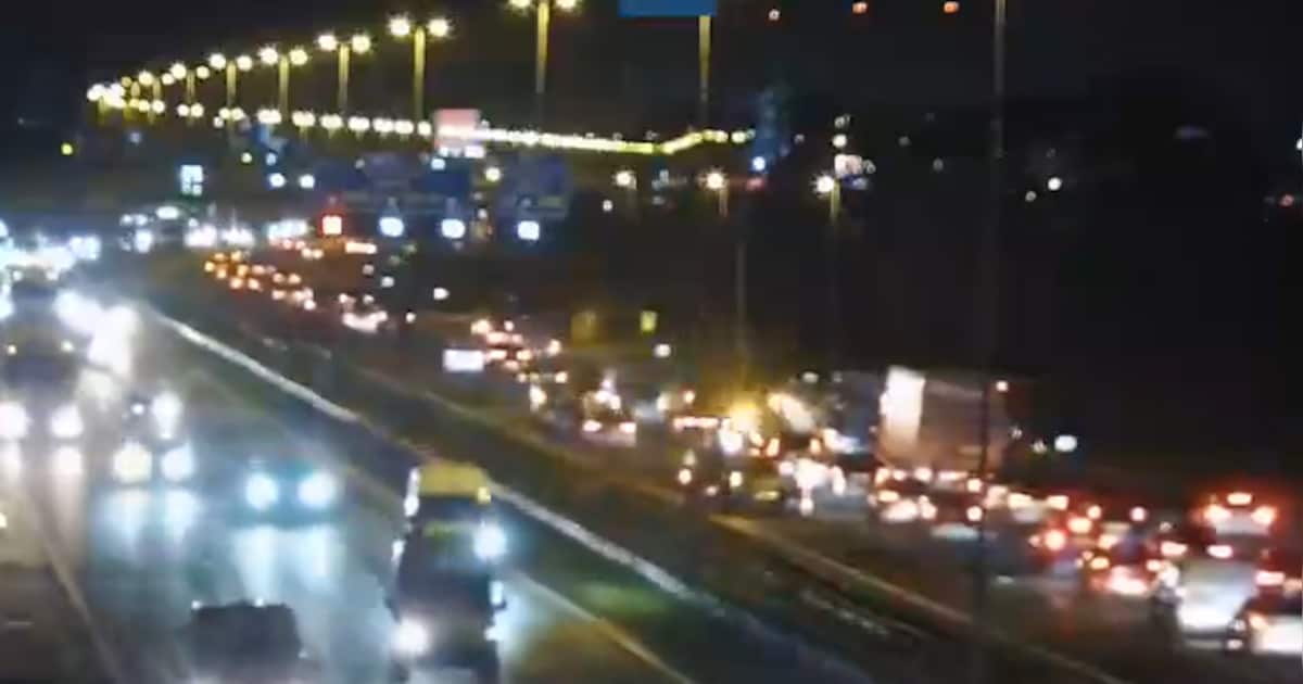 Ongeval op A2 zorgt voor flinke file ter hoogte van Vianen