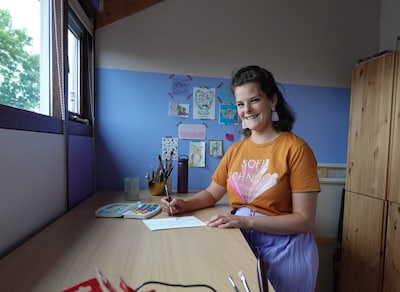 Dordtse illustrator Wilma: 'Een huis gaat pas leven door de mensen erin'
