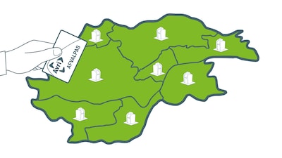 Met afvalpas kan de vuilniszak nu ook in een andere gemeente in de container