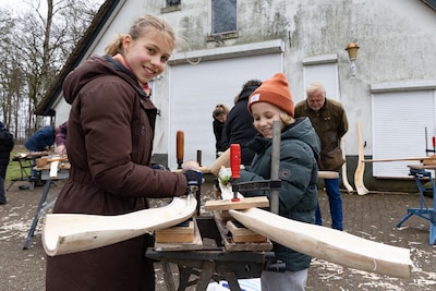 Workshop midwinterhoorn maken in Ede