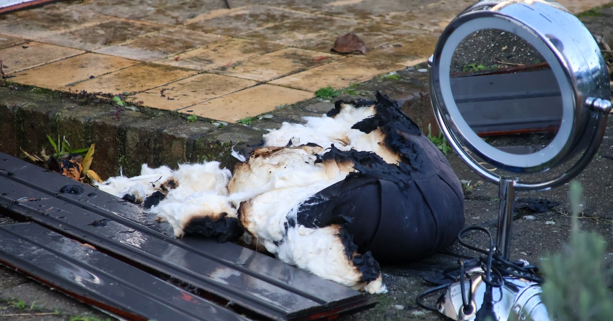 Kussen vat vlam in woning aan de Hazenboslaan in Oegstgeest
