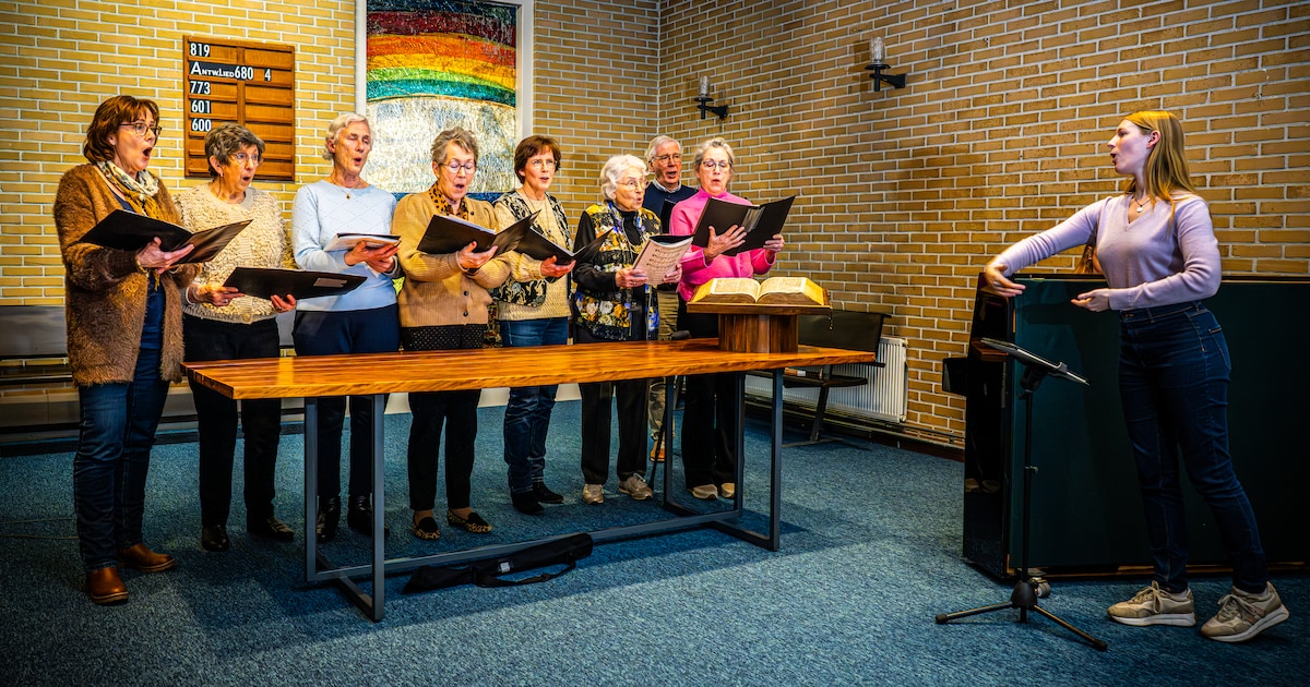 Kleinste koor van Goeree-Overflakkee zoekt nieuwe leden: ‘Zóveel zangkoren hier waarmee we moeten co