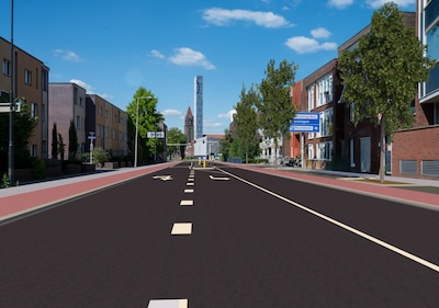Weer een straat (deels) op slot: kruispunt Roomweg twee weken dicht